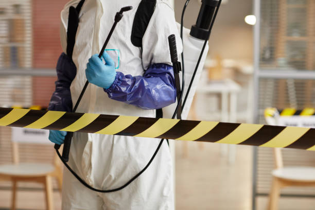 Professional Biohazard technician working in Union, WA